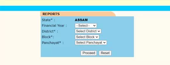 Assam Job Card holder search